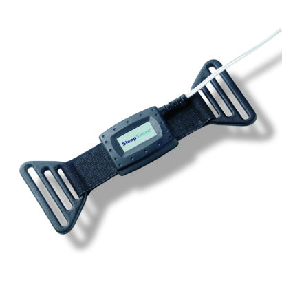 1387 / Piezo Crystal Effort Sensor, Adult, Double Loop / Safety DIN Connector - SleepSupply AMV