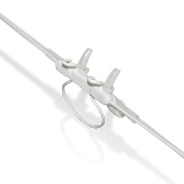 1401-H / PTFlow Thermocouple Flow Sensor with Hanger, Adult / Safety DIN Connector  - SleepSupply AMV