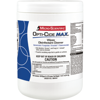 M60038 / OptiCide Max Disposable Wipe / 9X12‚Ä≥  - SleepSupply AMV