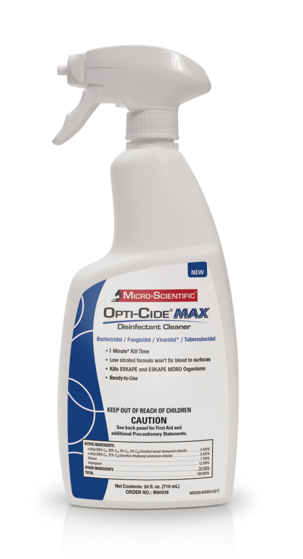 OptiCide Max Disinfectant, 24oz  – SleepSupply AMV