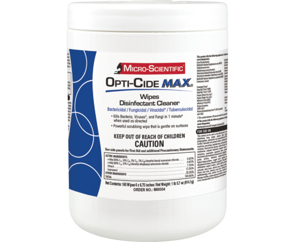 M60038 / OptiCide Max Disposable Wipe / 9X12‚Ä≥  – SleepSupply AMV
