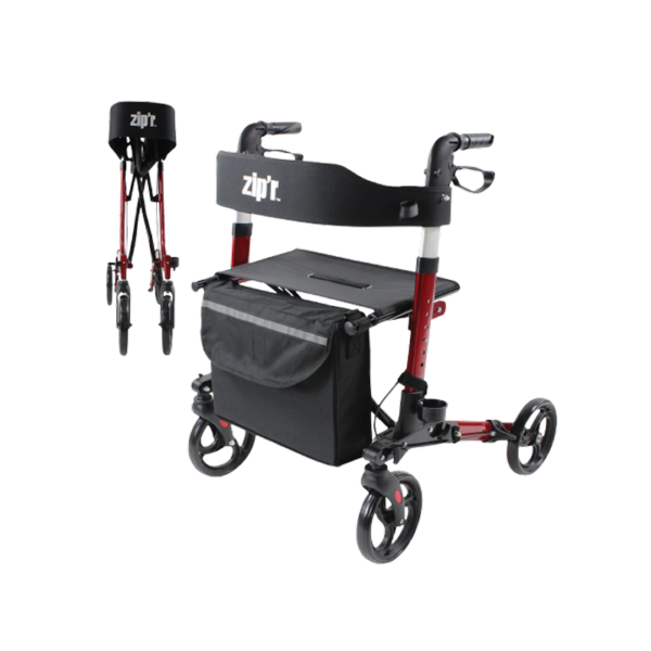 Walker Folding Wheeled W/O Seat