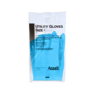 Glove Protective Utility Medium Flock Lining