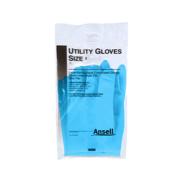 Glove Protective Utility Medium Flock Lining