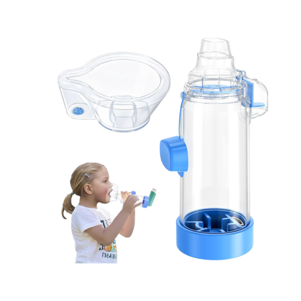 Spacer Metered Dose Inhaler Optichamber Plastic Clear