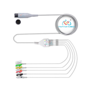 Leadwire Ekg Set Of 5 Cable And Multicolored