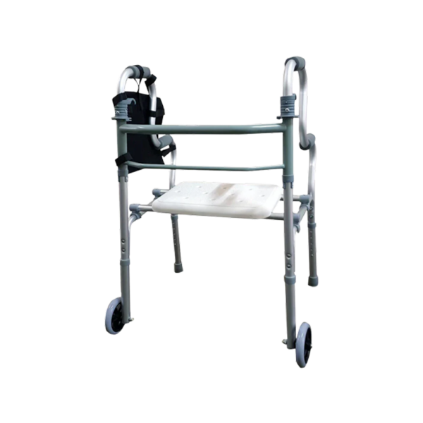 Walker Folding Wheeled W/O Seat
