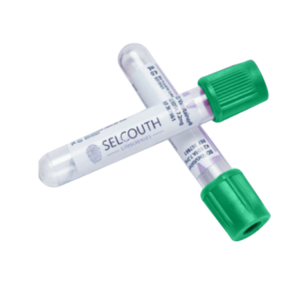 Tube Vacuum Blood 13 X 100 Mm 5 Ml Lithium Heparin