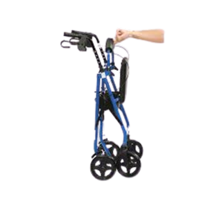 Walker Folding Wheeled W/O Seat