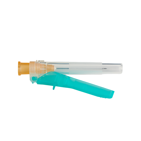 Needle Hypodermic 25 Gauge X 1 Inch Bevel Oriented Safety