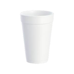 Cup Disposable Foam Capacity 16 Ounce White
