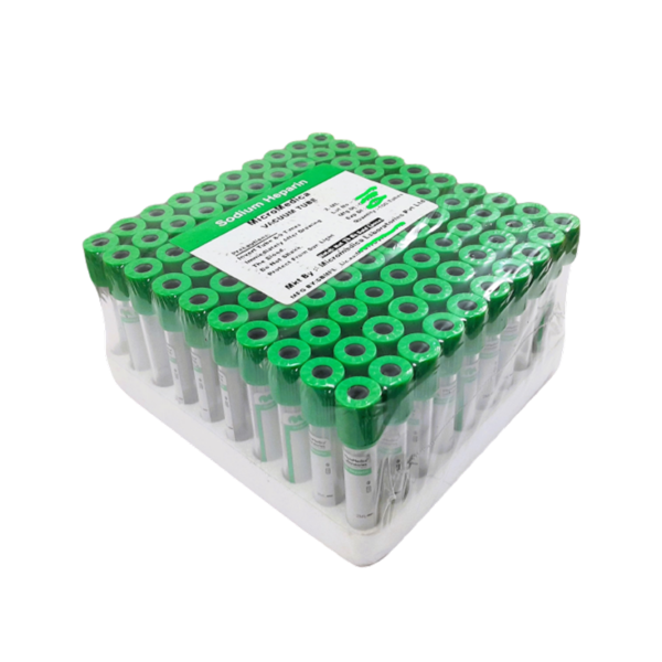Tube Vacuum Blood 13 X 100 Mm 5 Ml Lithium Heparin
