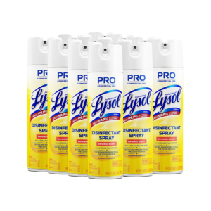 Lysol Original Disinfectant Aresol Cans. 12 Cans Per Case